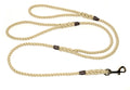 Hand Made Rope Clip Lead With Two Handles - With Nickel Plated fittings