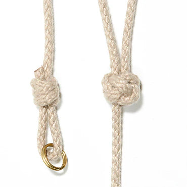 3mm Diameter Traditional Whistle Lanyard with Solid Brass Split Ring