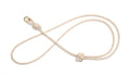 3mm Diameter Traditional Whistle Lanyard with Solid Brass Split Ring