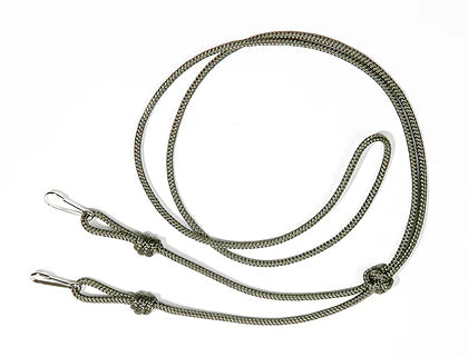 3mm Diameter Double End Whistle Lanyard Adjustable At Clip Ends