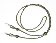 3mm Diameter Double End Whistle Lanyard Adjustable At Clip Ends