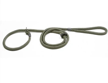 Braided Slip Lead With Rubber Stop