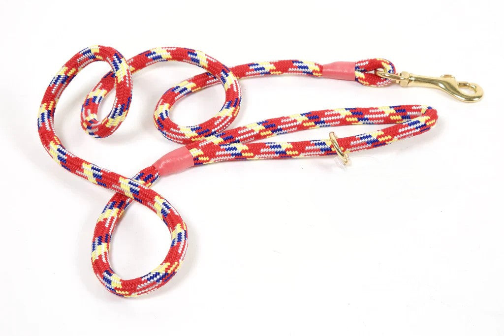 Braided Clip Lead With Ring