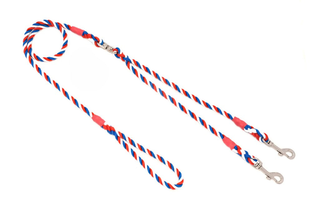 Hand Made Rope Brace Clip Lead With Swivel