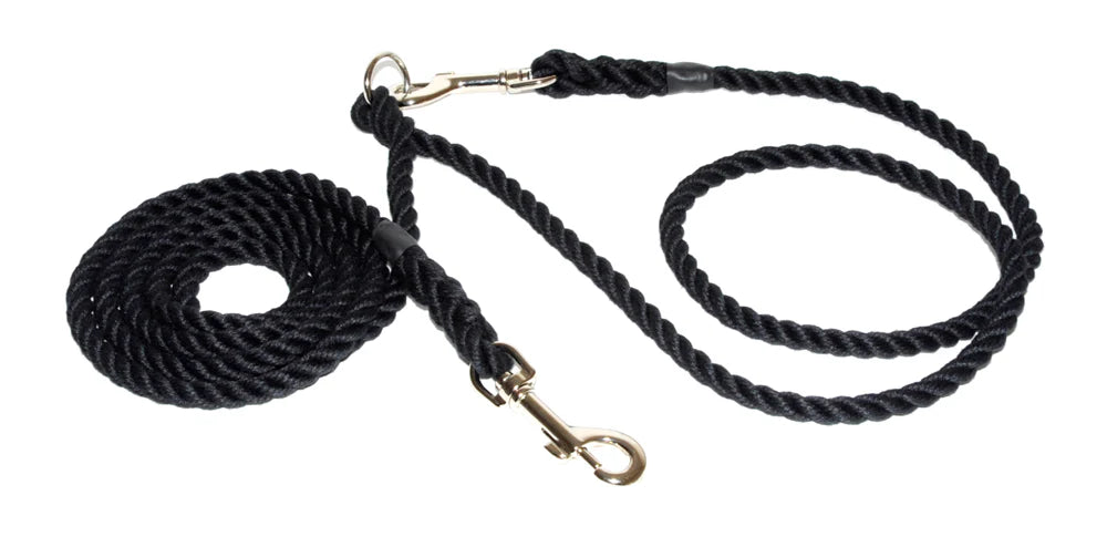 Hand Made Rope Over Shoulder Clip Lead