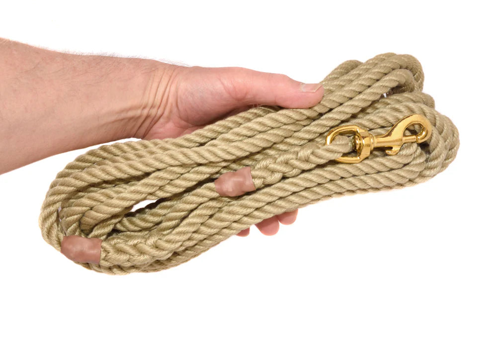 Hand Made Rope Training Leads - Extra Long Rope Dog Lead