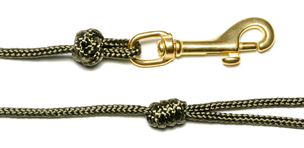 4mm Diameter Wading Staff Lanyard Adjustable At Solid Brass Clip End