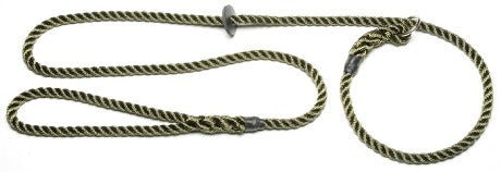 Hand Made Rope Slip/Gundog Lead With Rubber Stop
