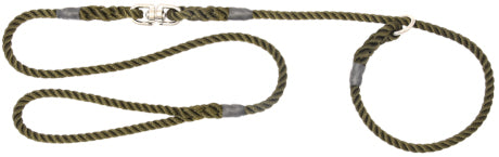 Hand Made Rope Slip Dog Lead With Swivel