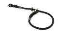 Hand Made Rope Dog Slip Collar With Sliding Rubber Stopper