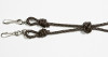 Traditional whistle lanyards with 2 clips